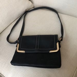 Black crossbody bag